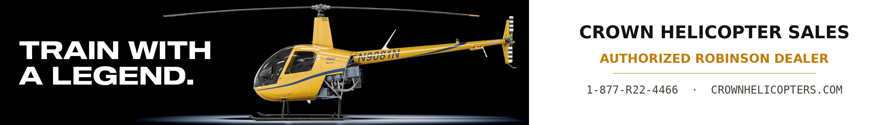 Official Robinson R22 campaign