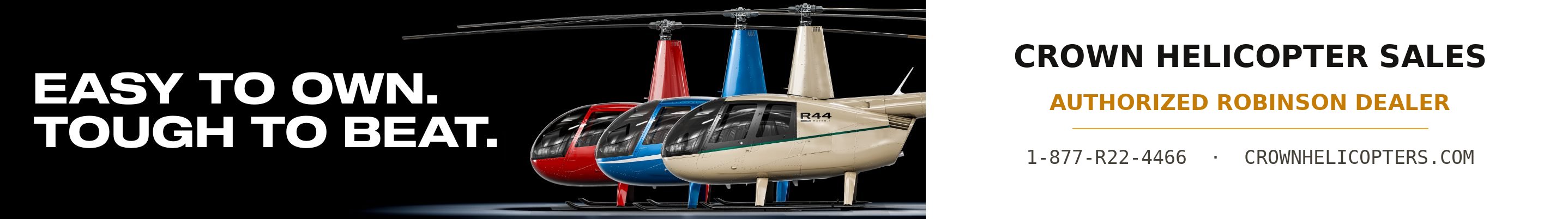 Official Robinson R44 campaign